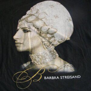 BARBRA STREISAND Concert Tshirt, L, Profile, 2006